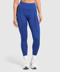 Contour Leggings Wave Blue/Black