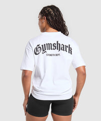 Strength Department Graphic T-Shirt White