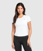 Training Baby Tee White