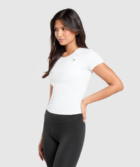 Training Baby Tee White