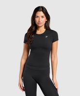 Training Baby Tee Black