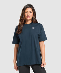 Training Oversized T-Shirt Navy