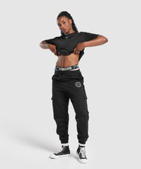 Power Oversized T-Shirt Black