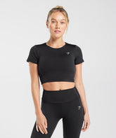 Everyday Cap Sleeve T-Shirt Black