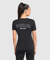 Run Club Graphic T-Shirt Black