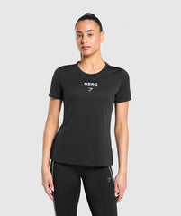 Run Club Graphic T-Shirt Black
