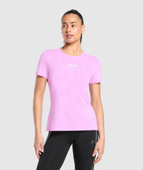 Run Club Graphic T-Shirt Sour Pink