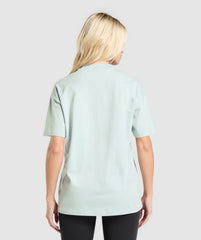 Training Oversized T-Shirt Cool Blue