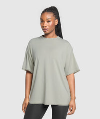 Superset Graphic T-shirt Stone Grey