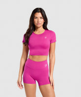 Training Cap Sleeve T-Shirt Winning Pink