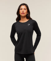 Training Long Sleeve Top Black