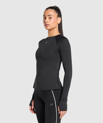 Running Long Sleeve Top Black