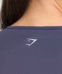 Running Long Sleeve Top Weighted Purple