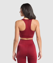 Vital Shine Limited Edition Crop Top Reps Red