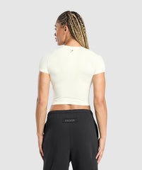 Soft Life Baby Tee Soft White