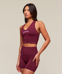 Everyday Seamless Graphic Crop Tank Strong Pink