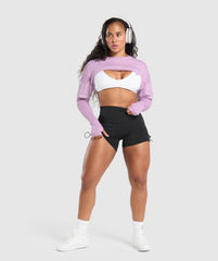 Premium Legacy Washed 2-in-1 Long Sleeve Warm Lilac