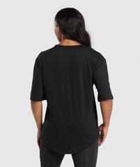 Superset Oversized T-Shirt Black