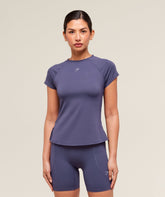 Running Back Vent T-Shirt Weighted Purple