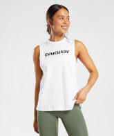Fraction Tank White