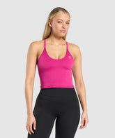 Training Cami Tank With Shelf Winning Pink