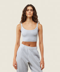 everywear Ribbed Tank Ice Grey