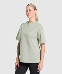 Campus Classics Graphic T-Shirt Stone Grey