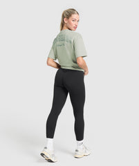 Campus Classics Graphic T-Shirt Stone Grey