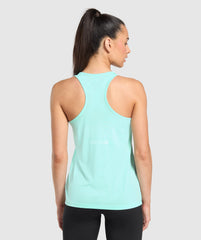 Run Club Graphic Tank Pop Turquoise
