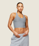 everywear Second Skin Tank Denim Grey