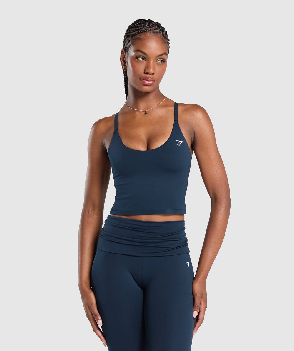 Training Cami Tank With Shelf Navy