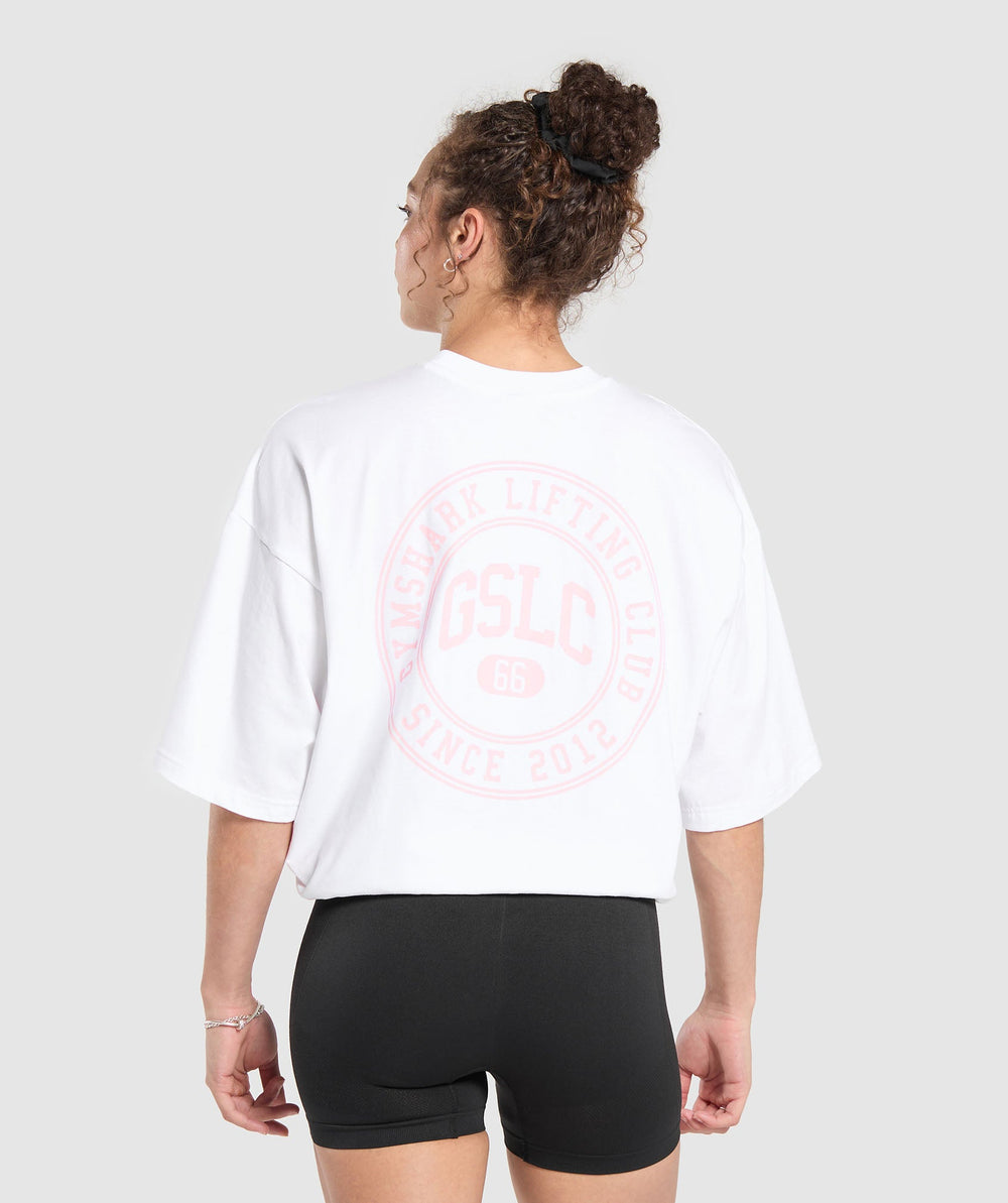 GSLC Weight Graphic T-Shirt White