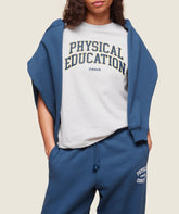Phys Ed T-Shirt Light Grey Marl