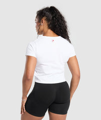 I Love Squats Baby T-Shirt White