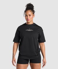 Lifting Club Graphic T-Shirt Black