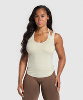Superset Tank Ecru White