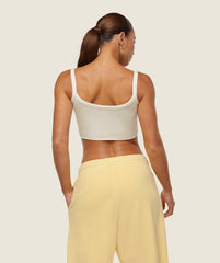 everywear Ribbed Tank Soft White