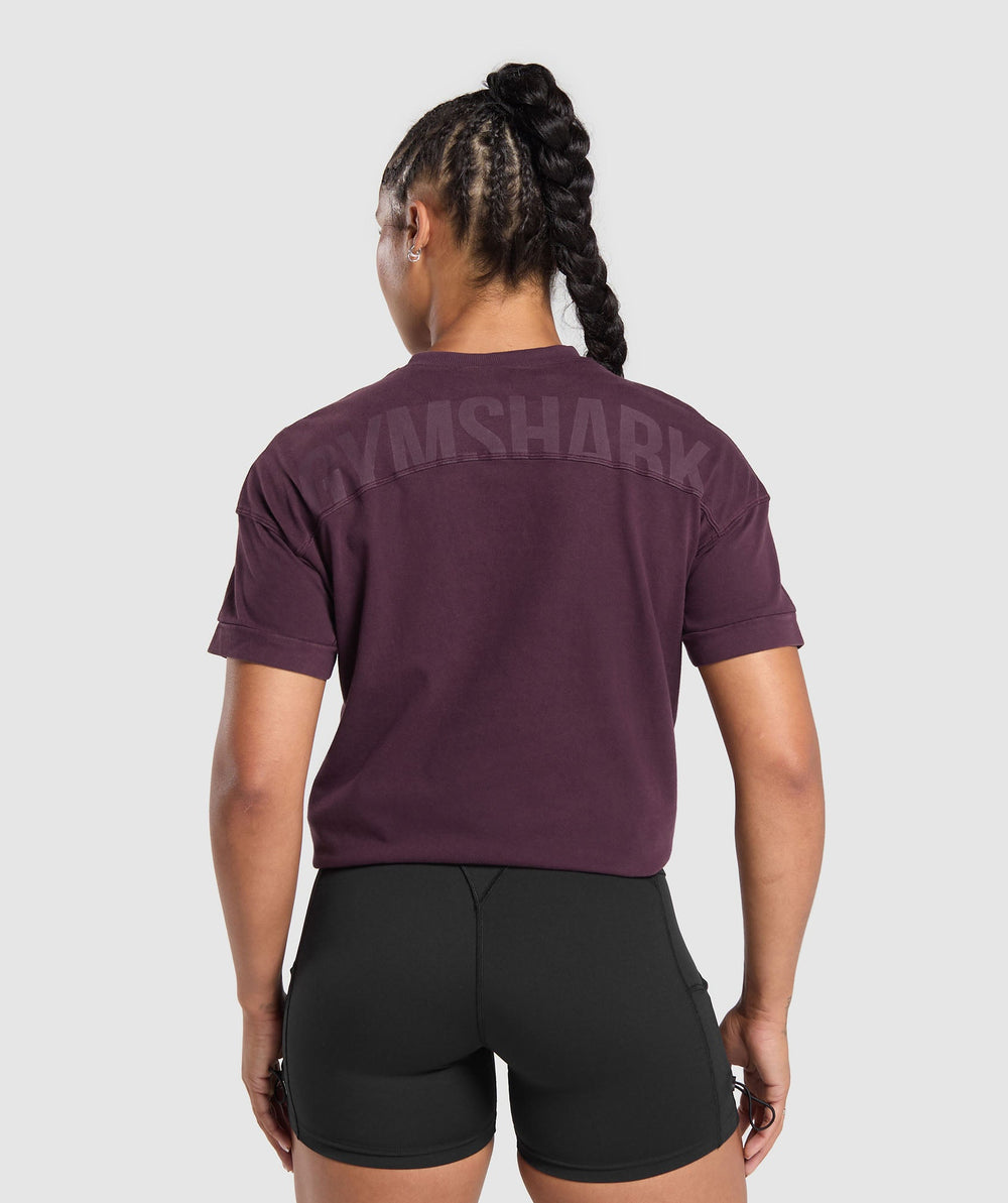 Elevated Power T-Shirt Depth Purple