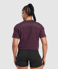 Elevated Power T-Shirt Depth Purple