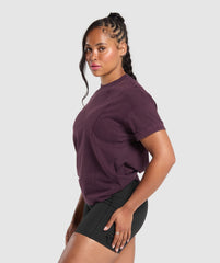 Elevated Power T-Shirt Depth Purple