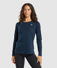 Training Long Sleeve Top Navy