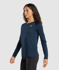 Training Long Sleeve Top Navy