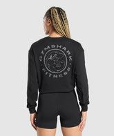 Legacy Oversized Long Sleeve Top Black