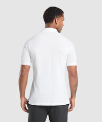 Performance Polo Shirt White