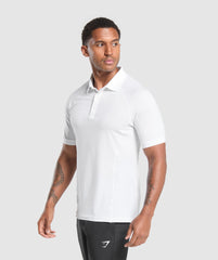 Performance Polo Shirt White
