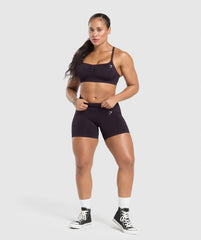 Lift Seamless Sports Bra Depth Purple/Black Marl