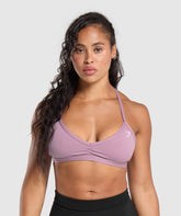 Minimal Sports Bra Soft Purple