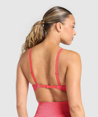 Vital Sports Bra Coral Red Marl