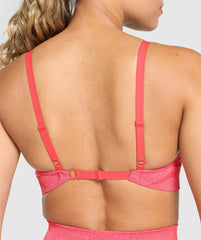 Vital Sports Bra Coral Red Marl
