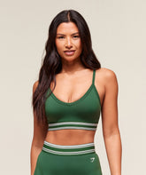Retro Sports Bra Classic Green